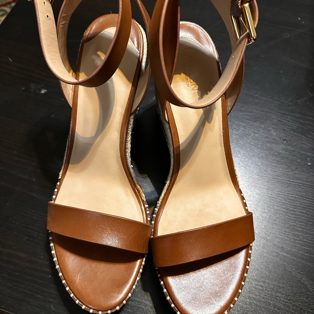 Brown Leather Women's Sandals